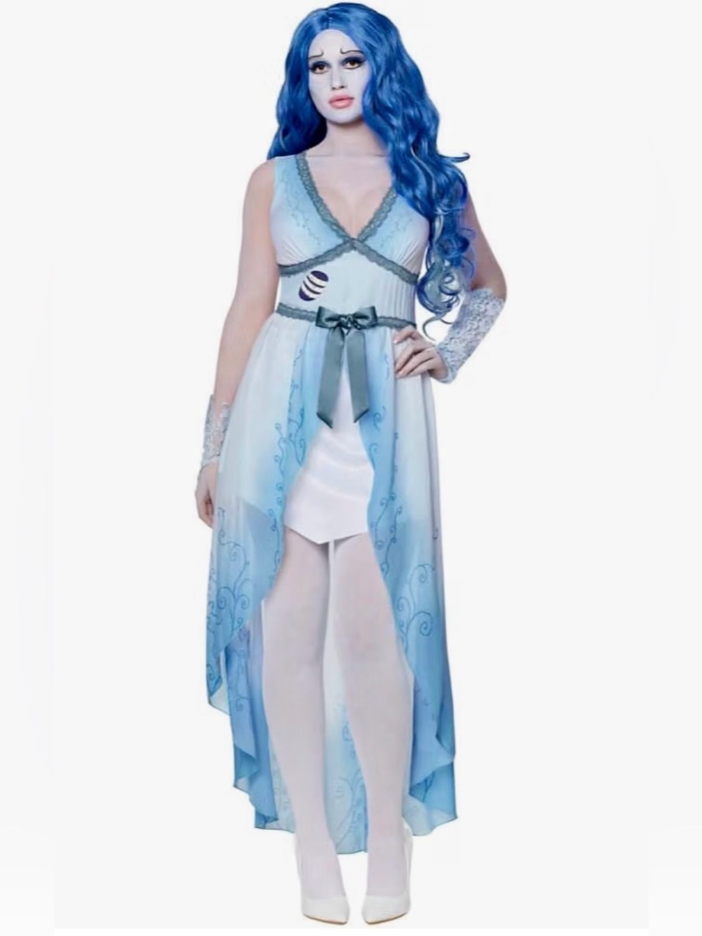 Spirit Halloween Corpse Bride Costume WIG Included NWT Size S Adult